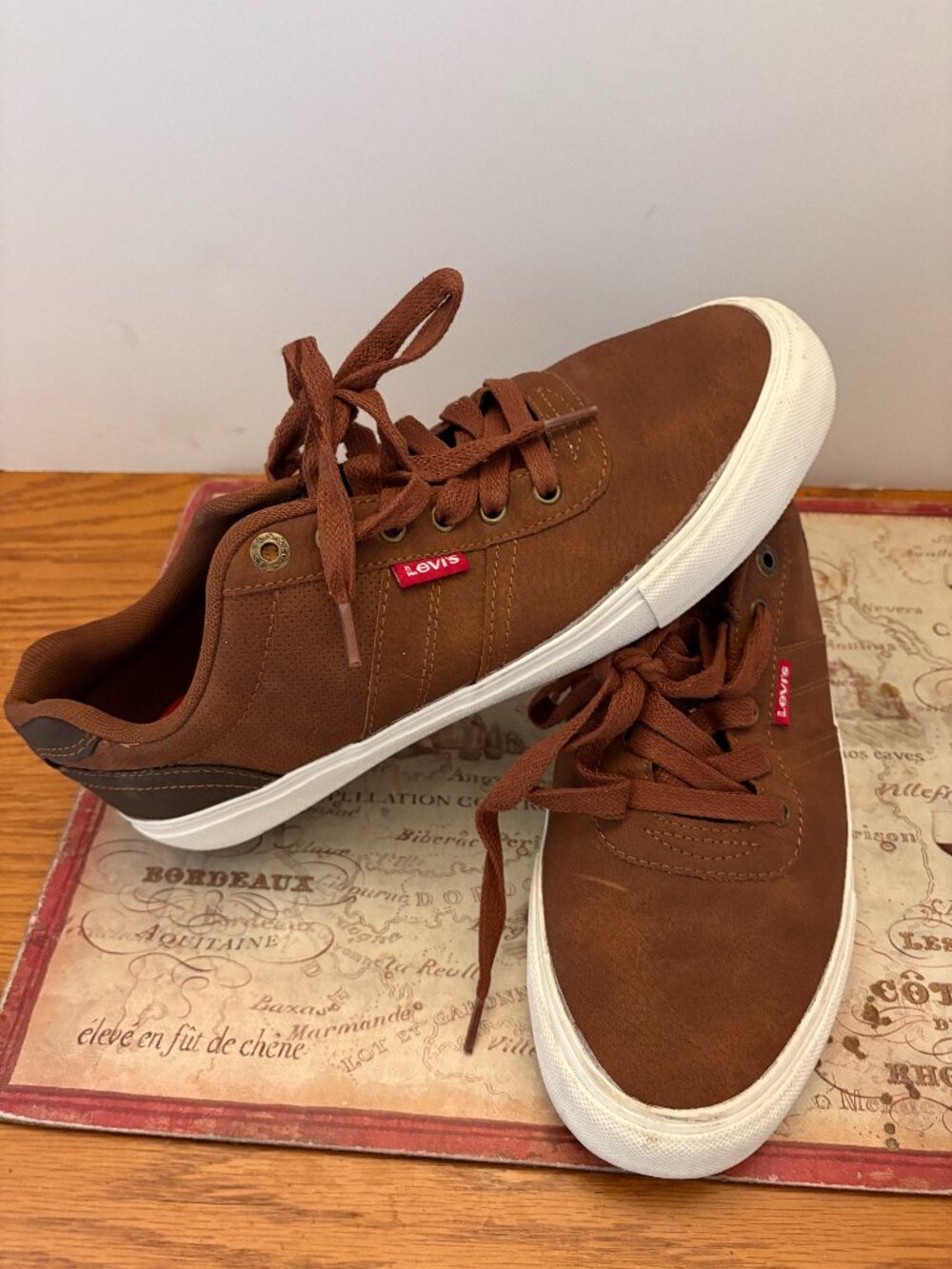 Levi's Miles WX Brown Sneakers - Men's Size 8.5